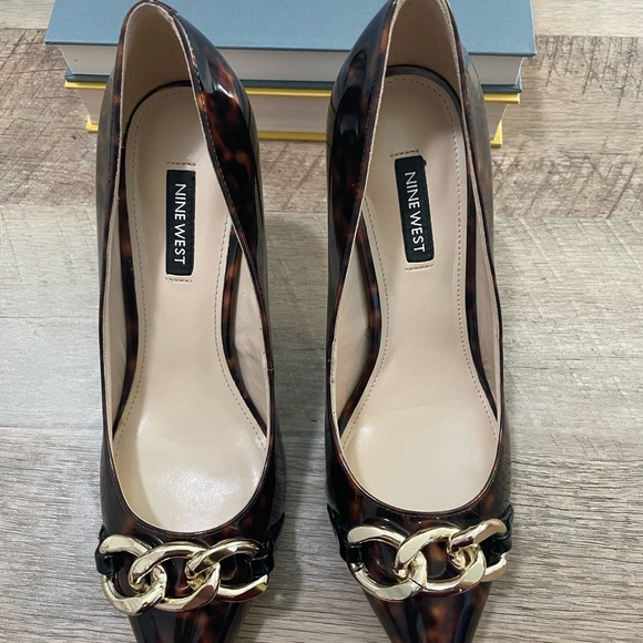 Nine West Ezzie 3 Pump | size 7 1/2 | Leopard | heels - Picture 7 of 7